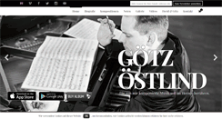Desktop Screenshot of goetzoestlind.com